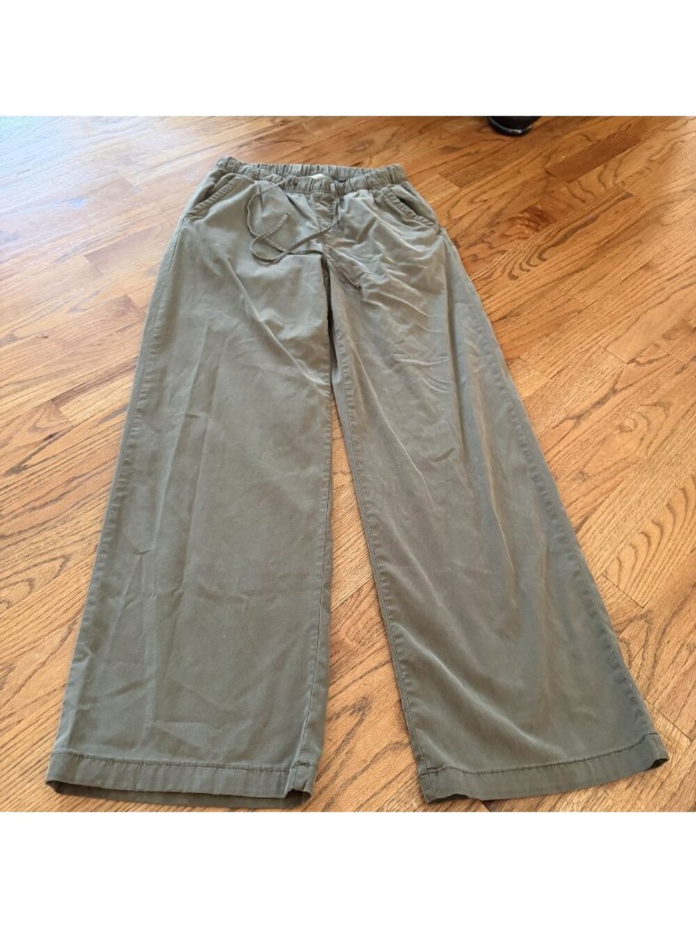 American Eagle Womens Green XS Pants Wide Leg